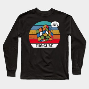 Best of 80s Rubik's Cube Long Sleeve T-Shirt